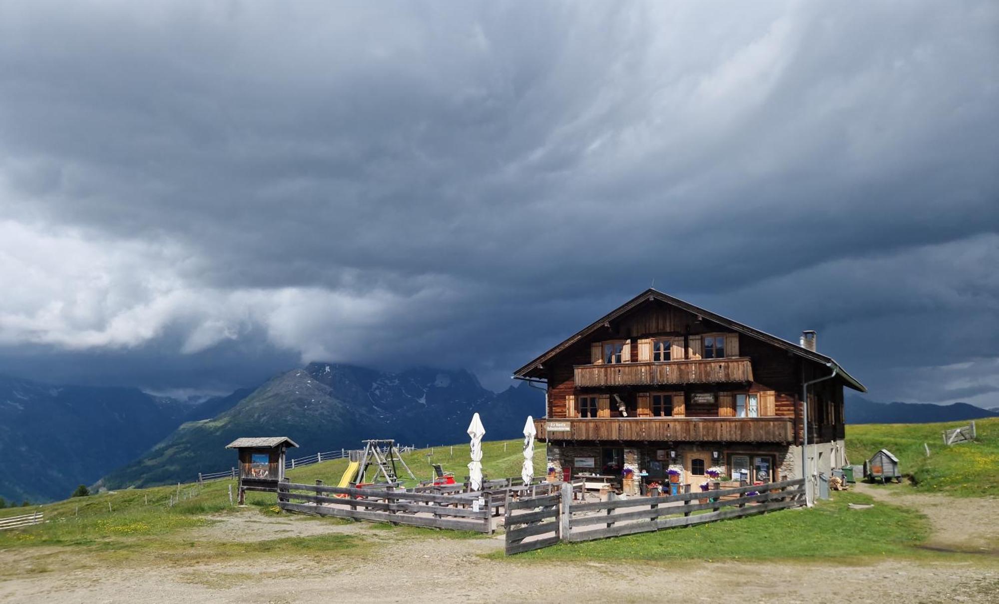 Almgasthaus Glocknerblick Großkirchheim Eksteriør bilde